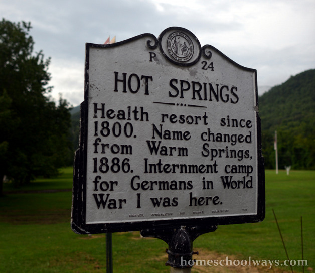 Hot Springs Sign
