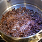 I honestly think it is faster and easier to melt the chocolate chips in a double boiler.