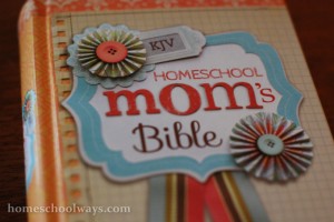 The Homeschool Mom Bible - The daily devotional pages got embedded into a KJV Bible published by Zondervan and Alpha Omega Publications.