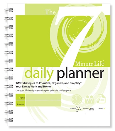 7 Minute Life Daily Planner Cover