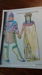 Justinian and Theodora Paper Dolls