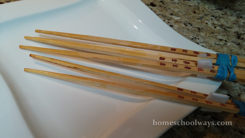 How to eat with chopsticks