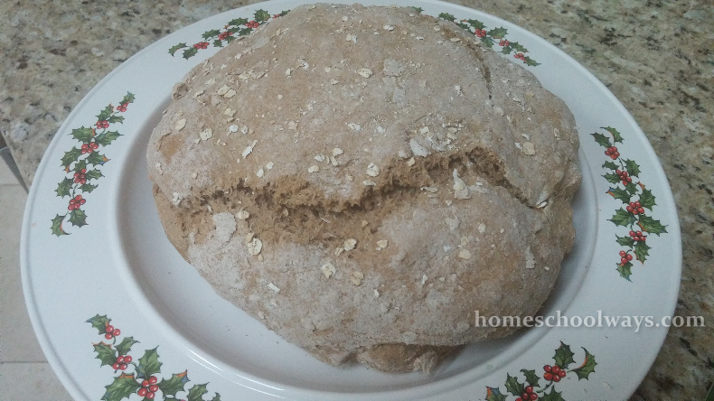 Homemade viking bread