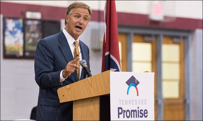 TN Governor Bill Haslam explains Tennessee Promise