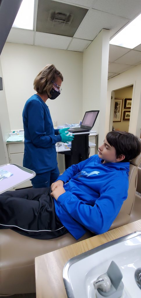 Orthodontist visit