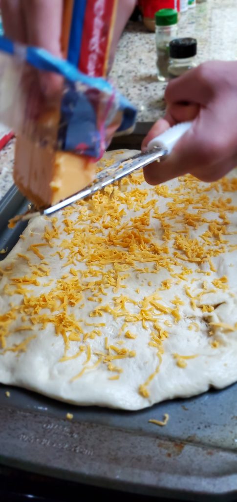 Shredding cheese