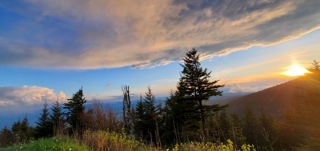 Sunset at Clingmans Dome