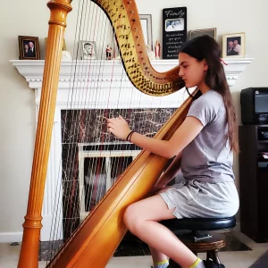 First Harp Lesson