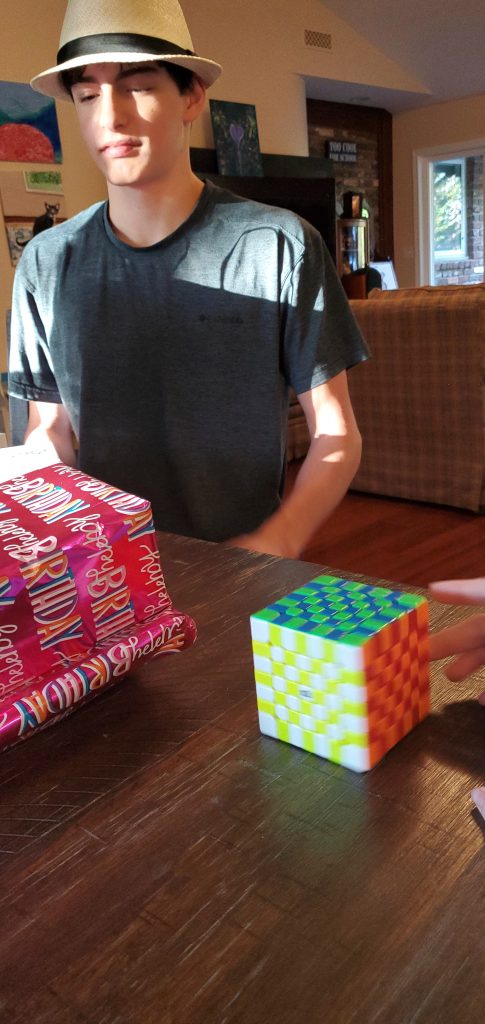 Birthday gift Rubik's cube