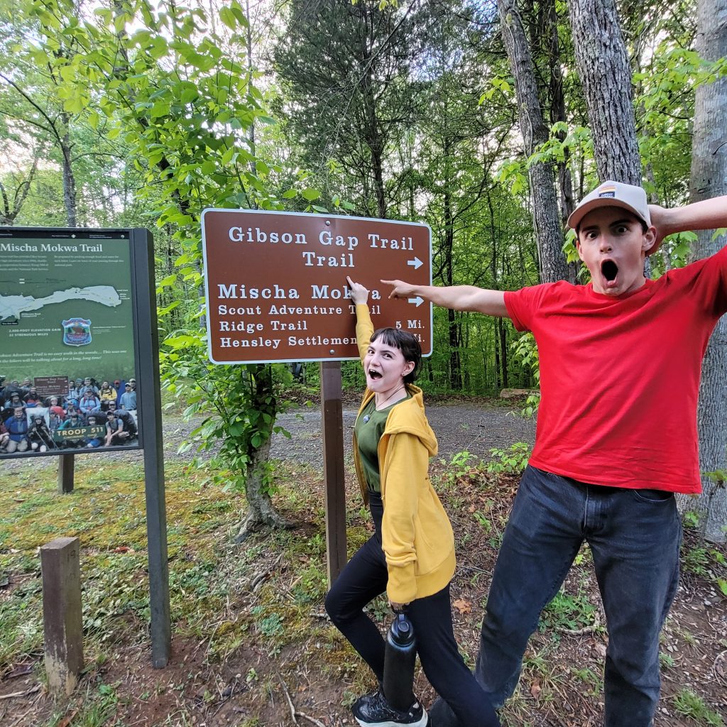 Teenagers at Cumberland Gap National Park