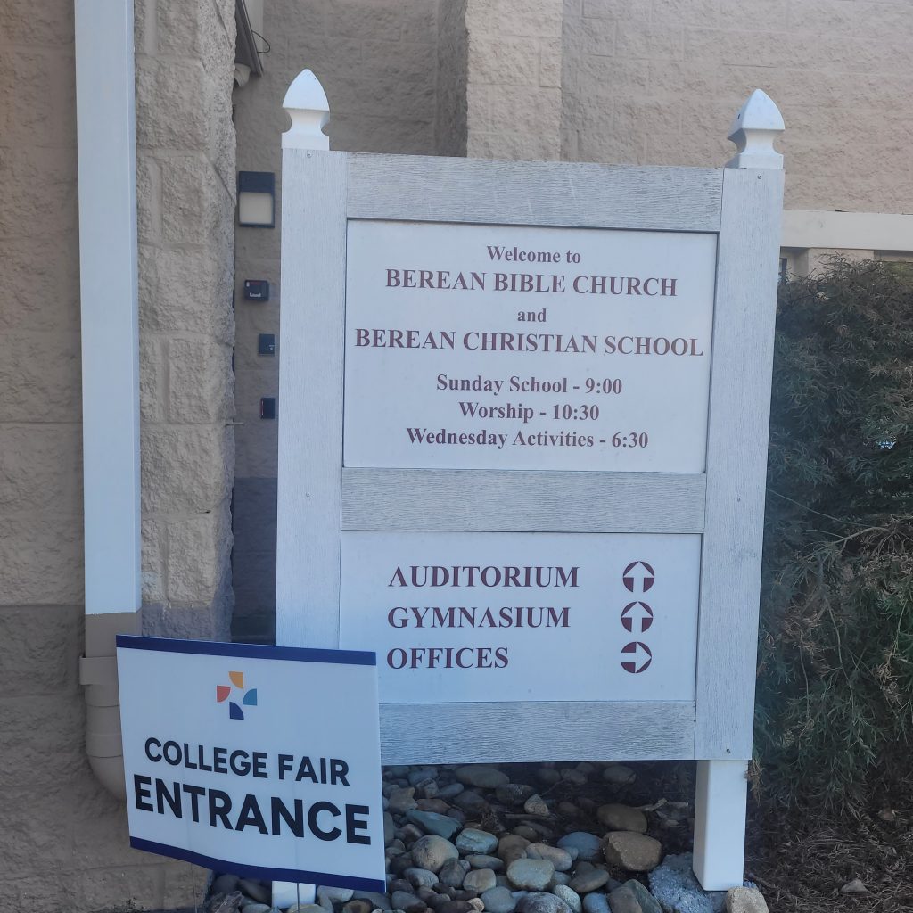 Berean Christian School Entrance