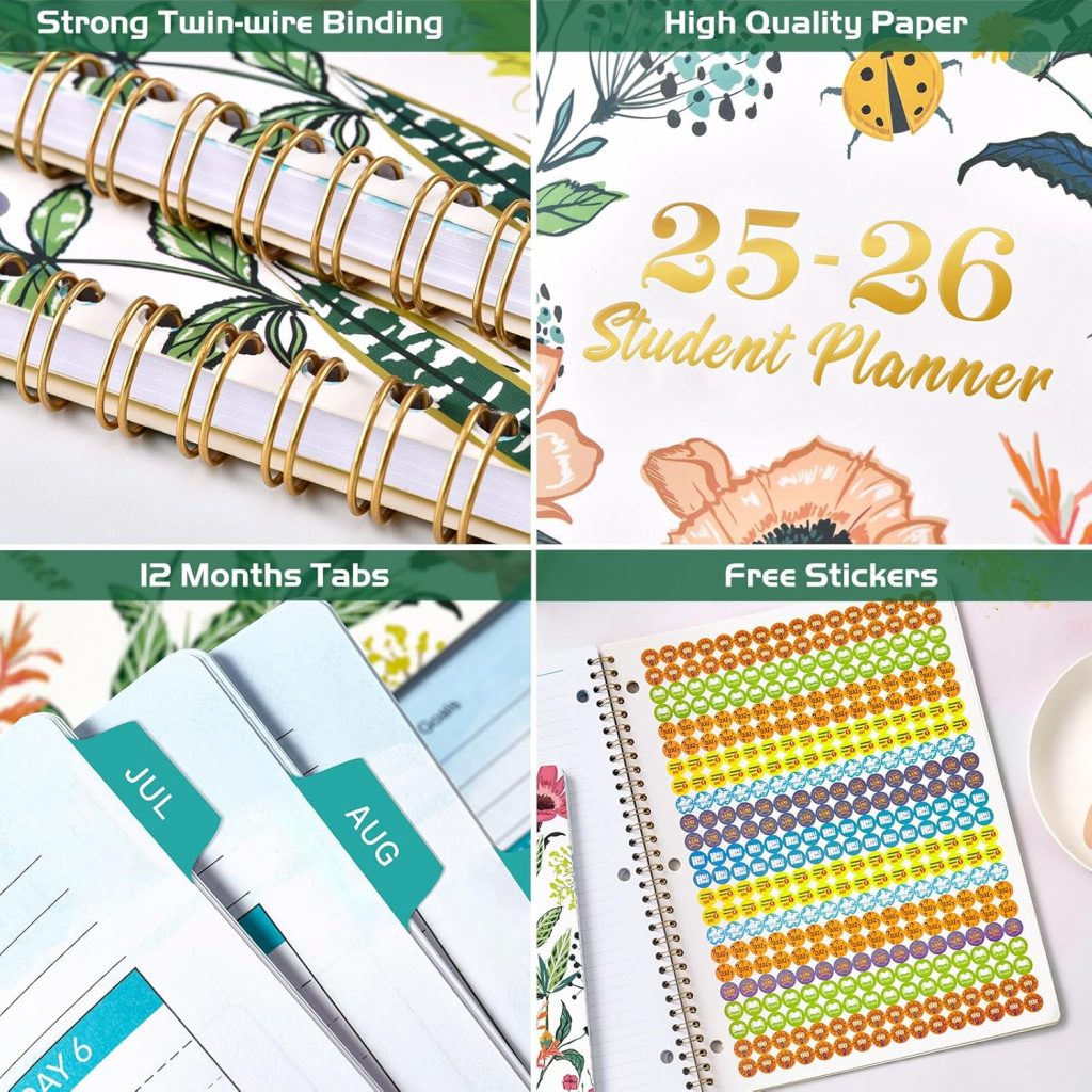 Student Planner with Stickers